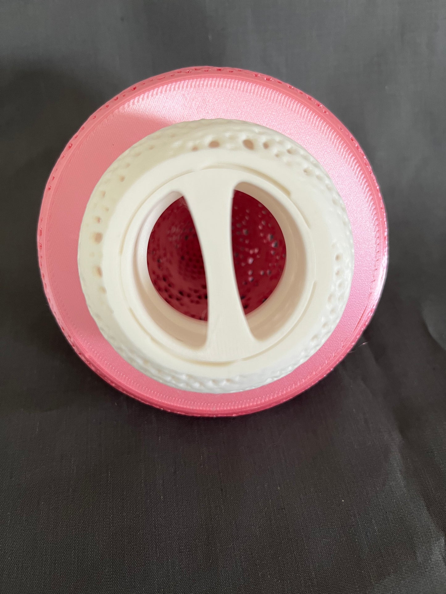 Toadstool LED tealight.