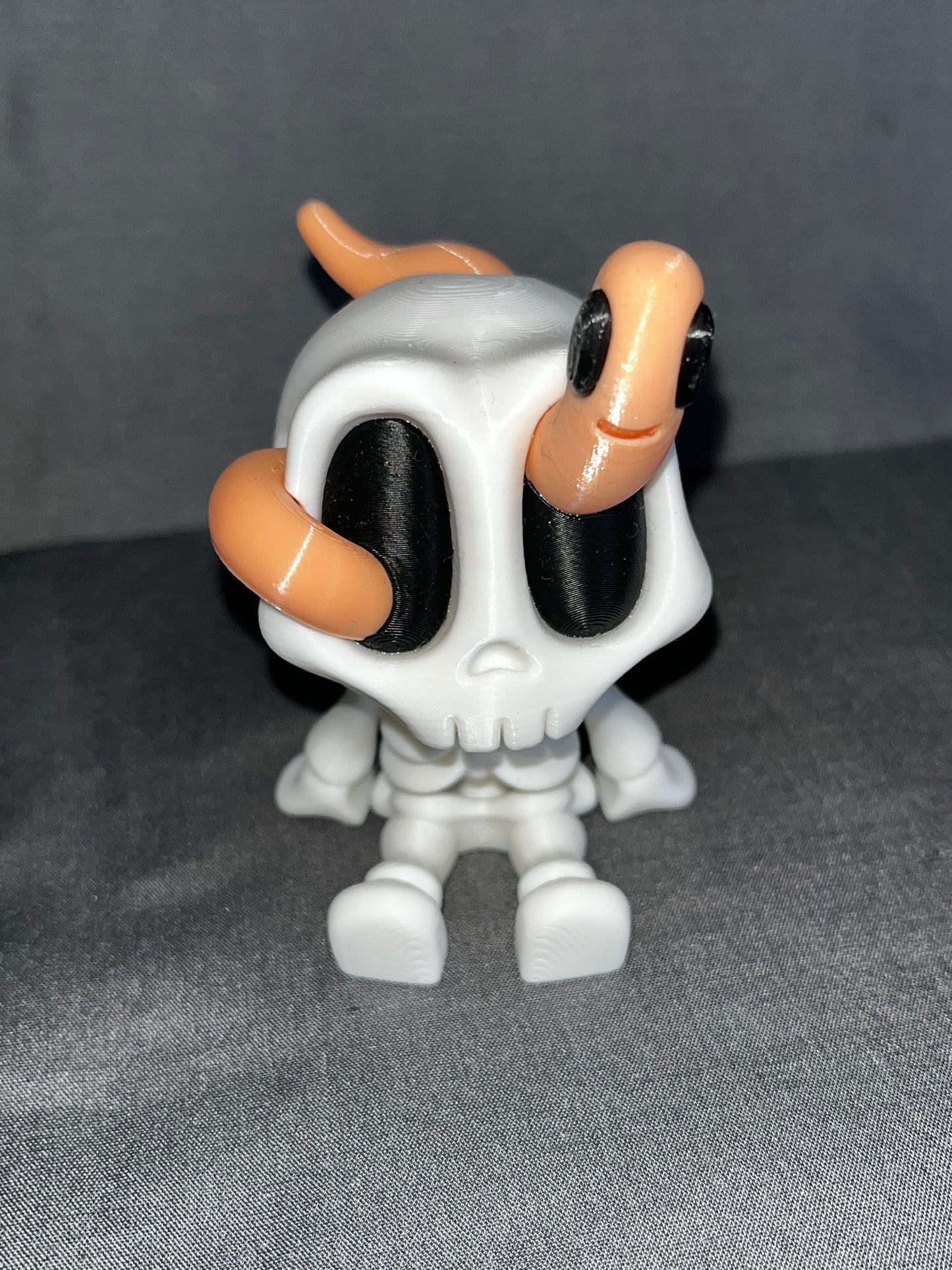 Bloblab sitting skeleton