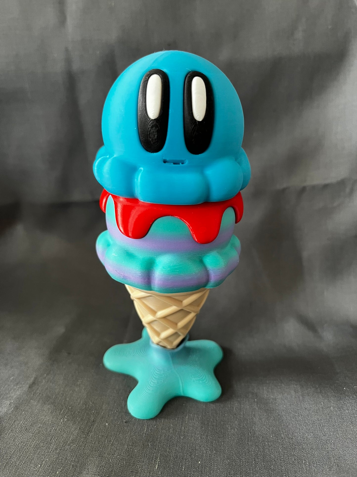 Blob Lab Ice Creams Double scoop , Waffle Cones