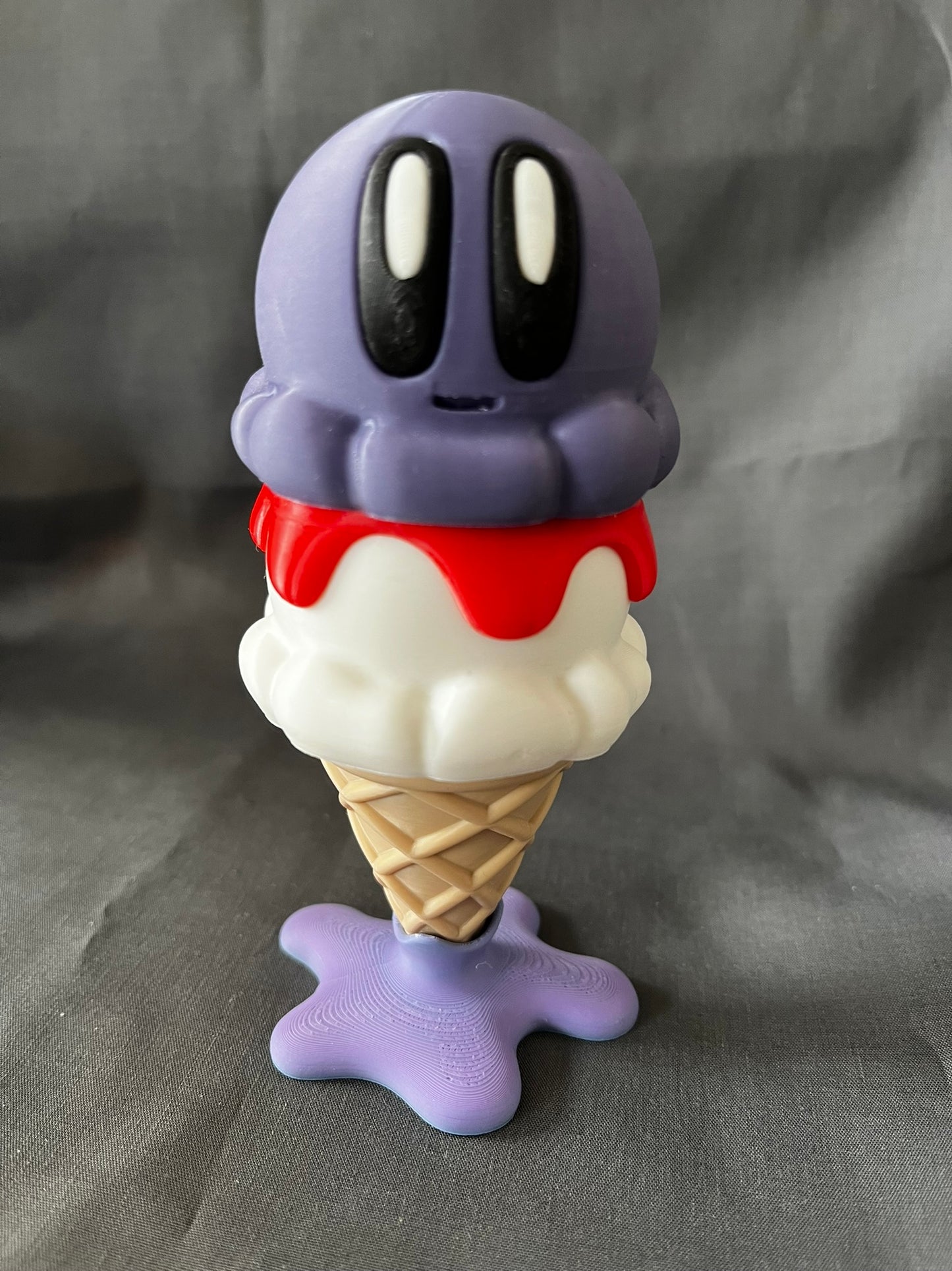 Blob Lab Ice Creams Double scoop , Waffle Cones
