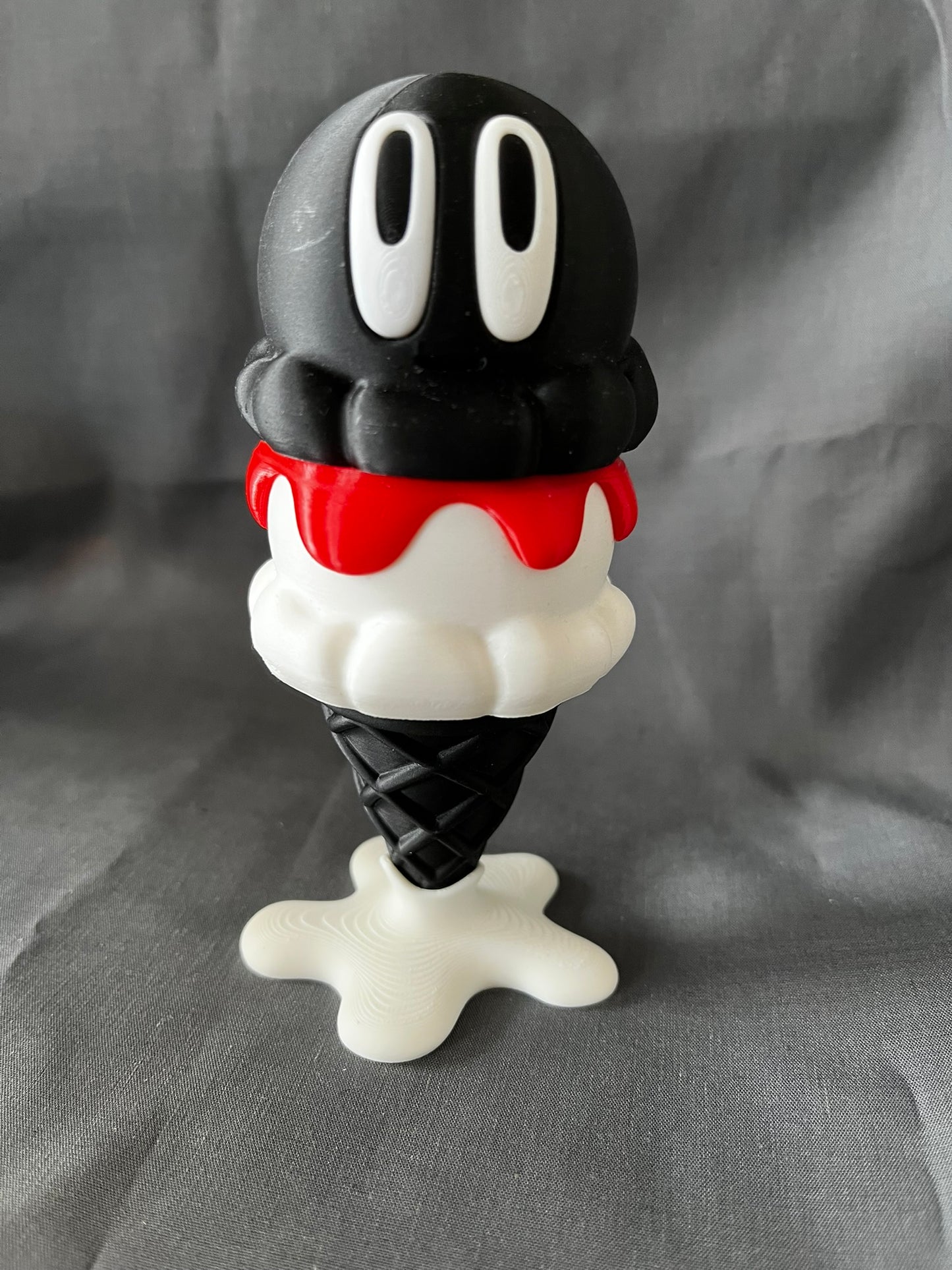 Blob Lab Ice Creams Double scoop , Waffle Cones