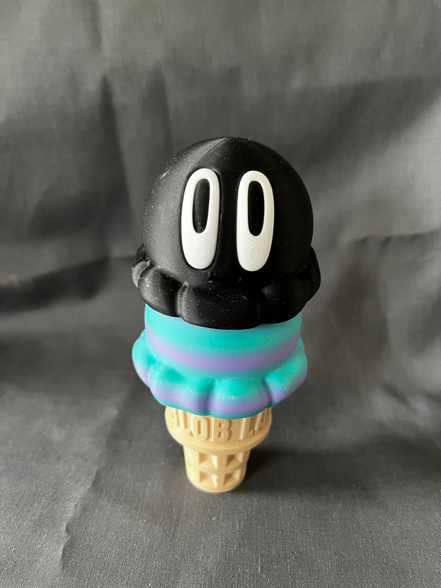 Blob lab Ice creams , Double scoop , Cake cones