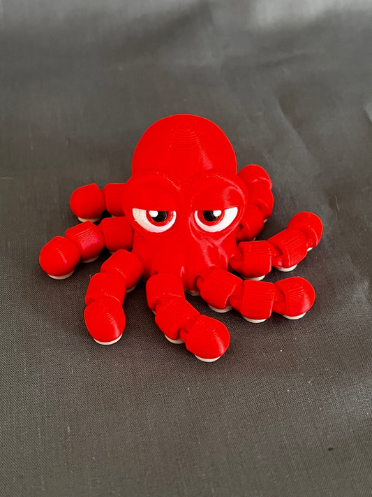 Toonworld 3D Mini Grumpy octopus