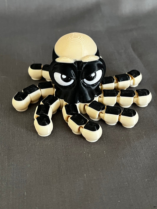 Toonworld 3D mini Grumpy "humbug" octopus