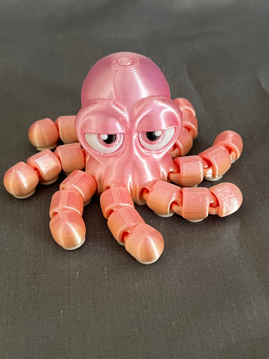 Toonworld 3D Mini Bored octopus