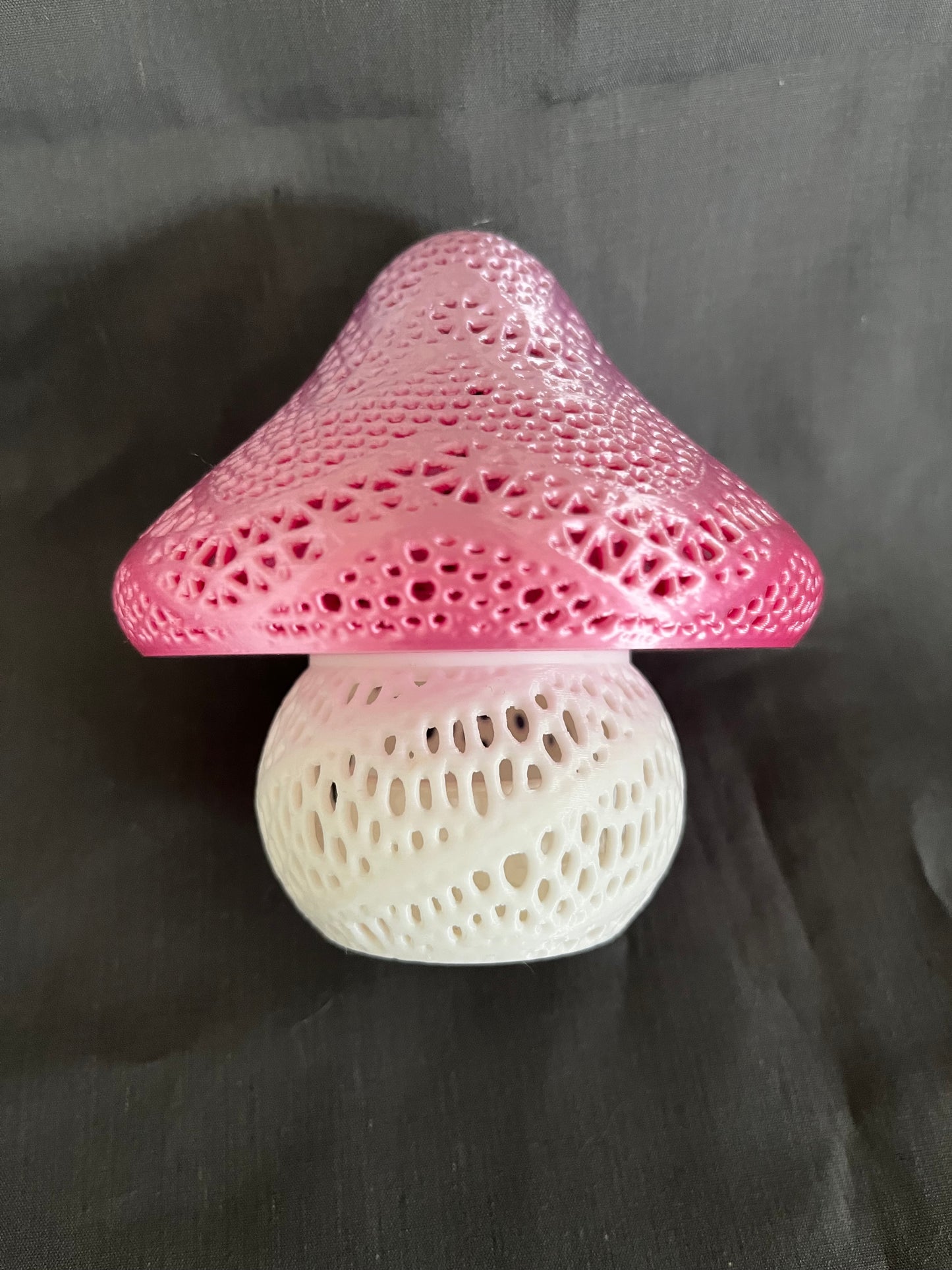 Toadstool LED tealight.