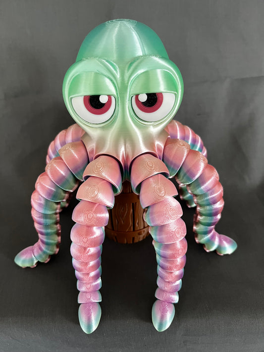 Toonworld 3D Large Bored octopus